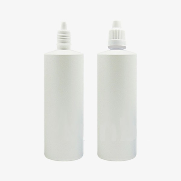 POT CYLINDRIQUE AVEC COMPTE-GOUTTES 140ML BLANC