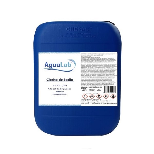Chlorite de sodium 25% - 5000ml individuel