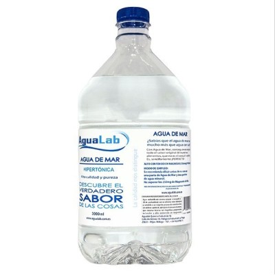 Eau de Mer Hypertonique 3000 ml Eau de Mer Hypertonique 3000 ml