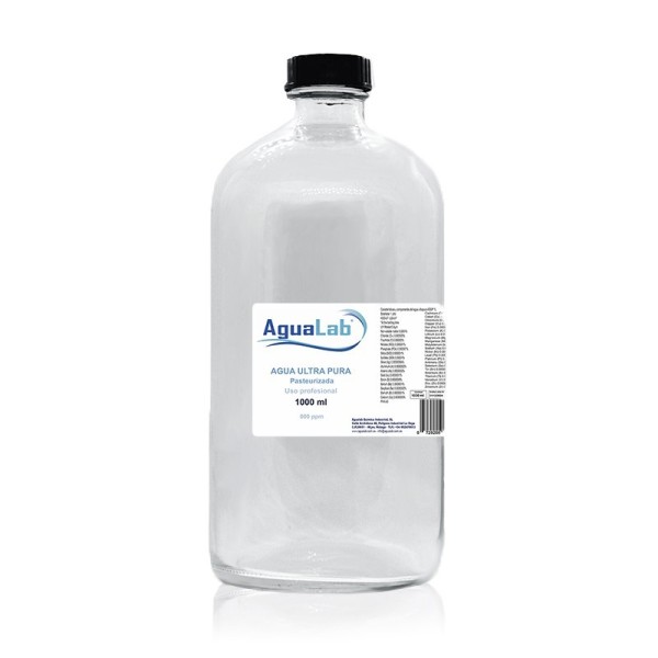 Eau Ultra Pure et Pasteurisée 1000 ml. | Agualab