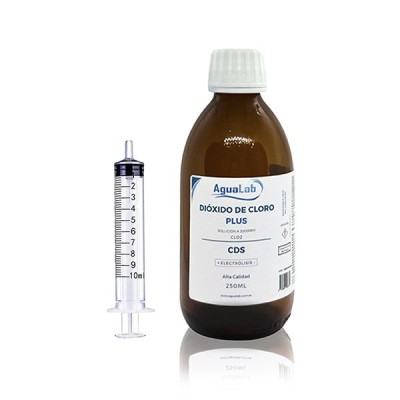 Dioxyde de Chlore PLUS Verre 250ml (C.D.S. - C.D.I.) Dioxyde de Chlore PLUS Verre 250ml (C.D.S. - C.D.I.)