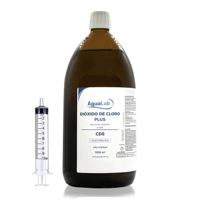 Dioxyde de Chlore PLUS 1000ml Verre (C.D.S. - C.D.I.) Dioxyde de Chlore PLUS 1000ml Verre (C.D.S. - C.D.I.)