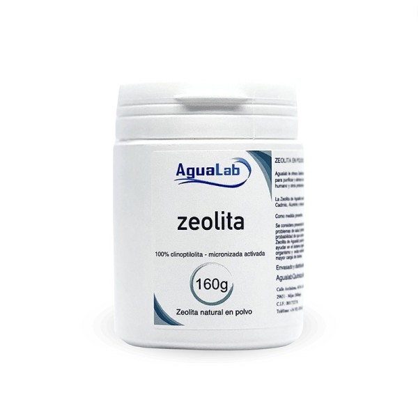 Zéolithe Clinoptilolite en poudre HAUTE QUALITÉ - 160g AGUALAB