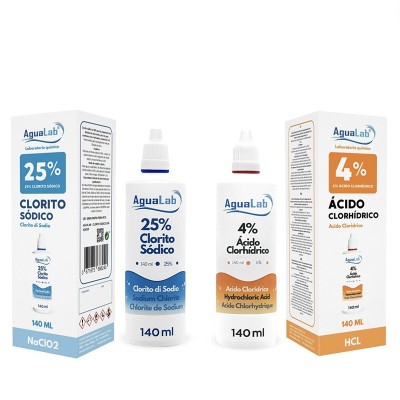 Kit 140 ml chlorite et activateur Kit 140 ml chlorite et activateur